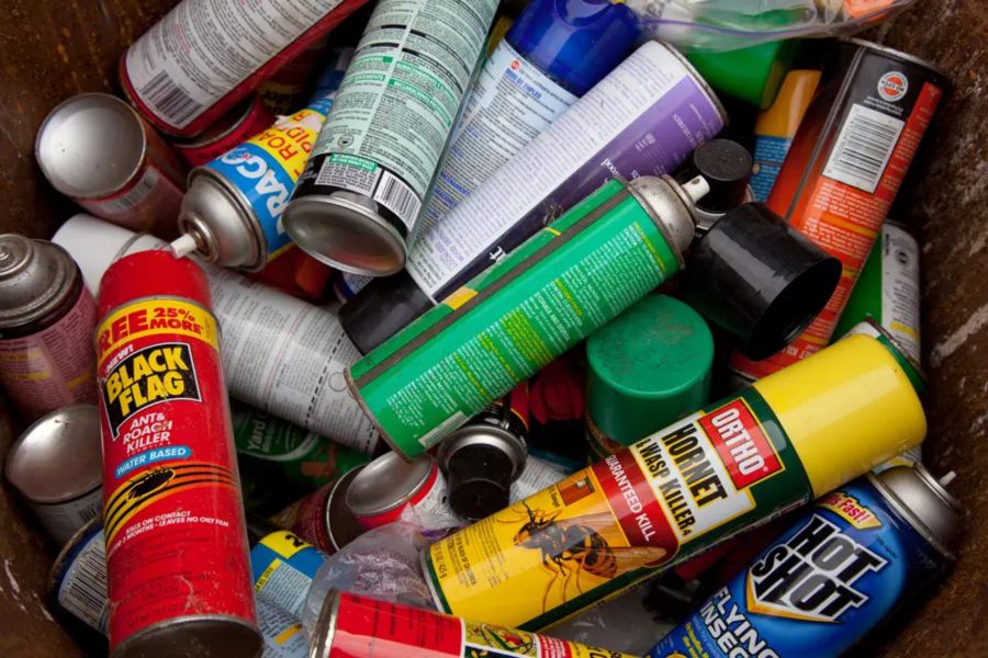 hazardous old cans